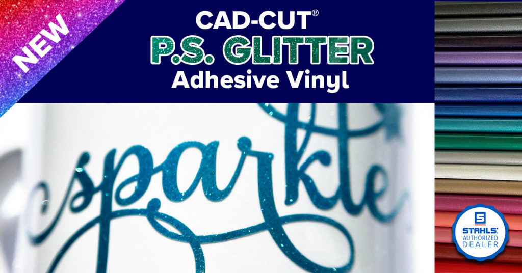p.s. glitter adhesive vinyl