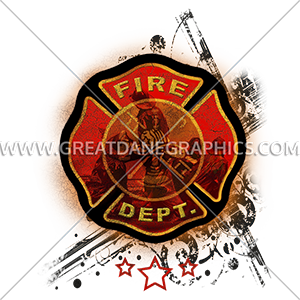 D-3982 Firemen Maltese Medal