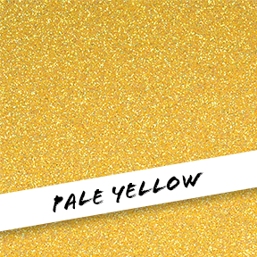 Pale Yellow Glitter Flake