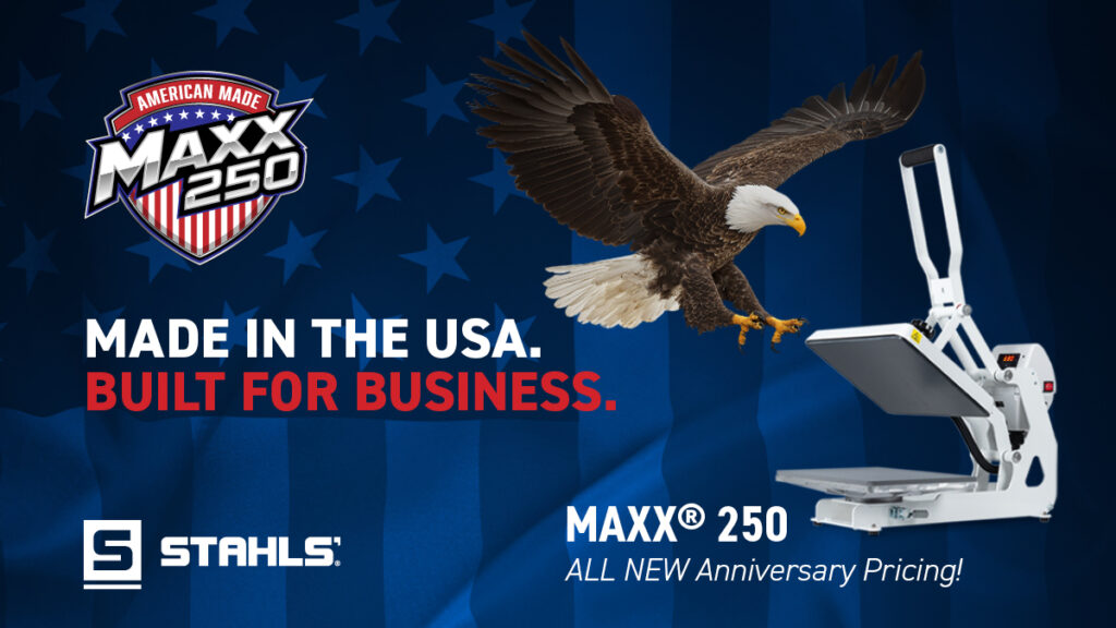 Save Up to 35% on American-Made Heat Presses: Introducing the MAXX® 250