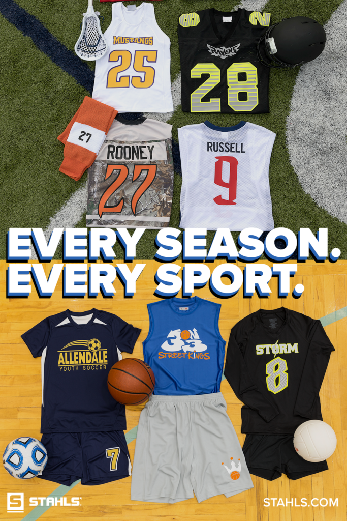 Get Ready For Fall Sports With All of Your Favorite STAHLS' Materials