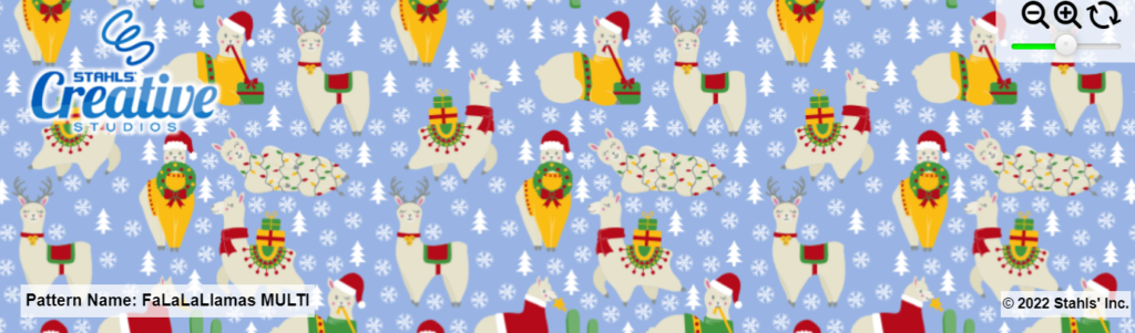 Festive Holiday Pattern HTV - Stahls' Blog